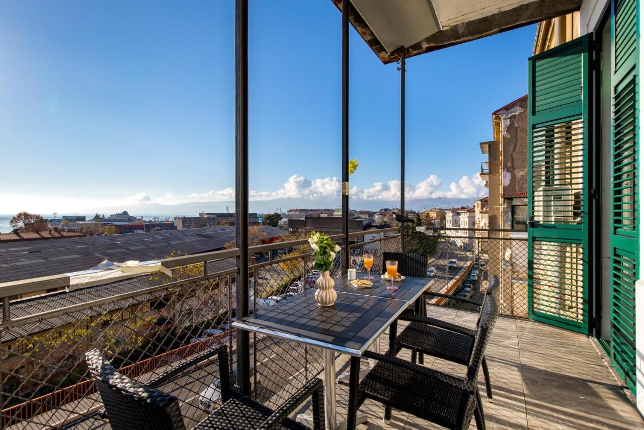 Continentale Apartment Rijeka Bagian luar foto