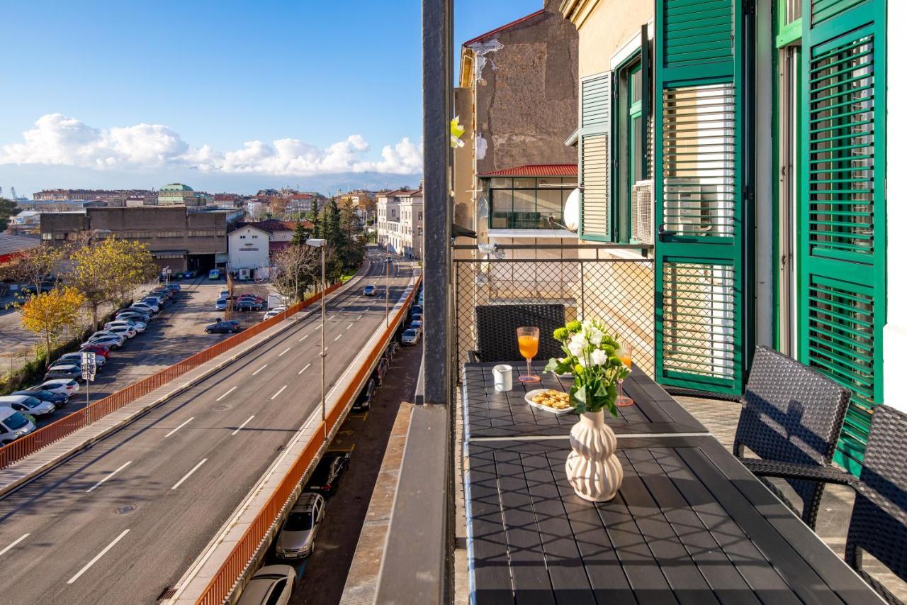 Continentale Apartment Rijeka Bagian luar foto